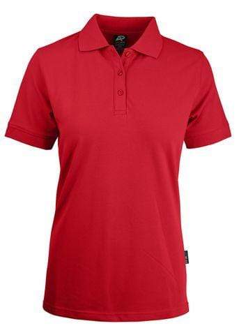 Aussie Pacific Ladies' Claremont Polo Shirt 2315 Casual Wear Aussie Pacific Red 6 